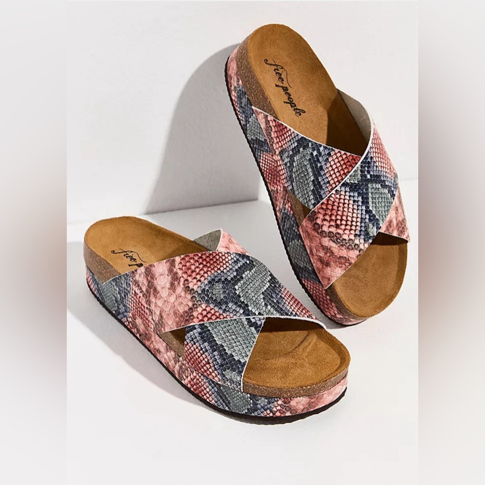 Free People Sidelines Flatform Sandals